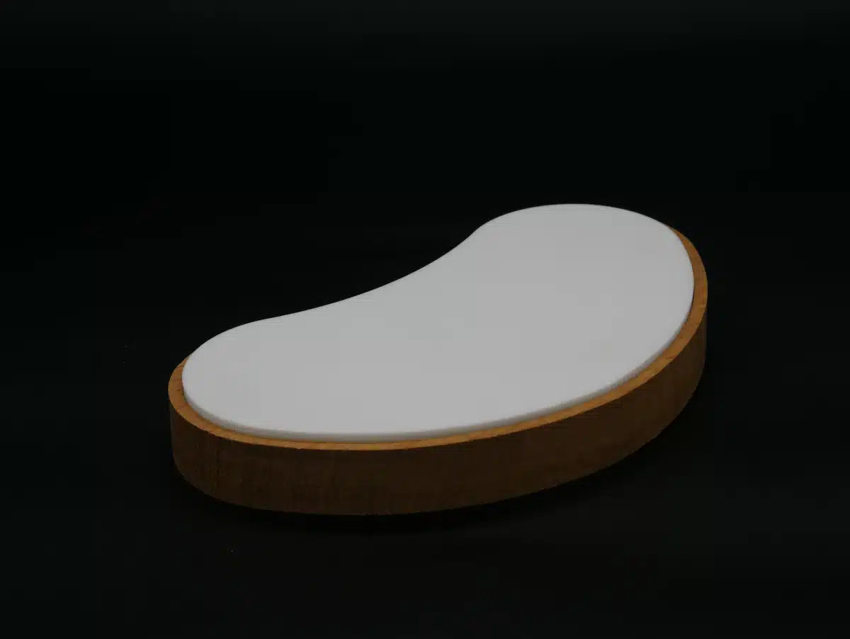 forme reniforme Solid Surface